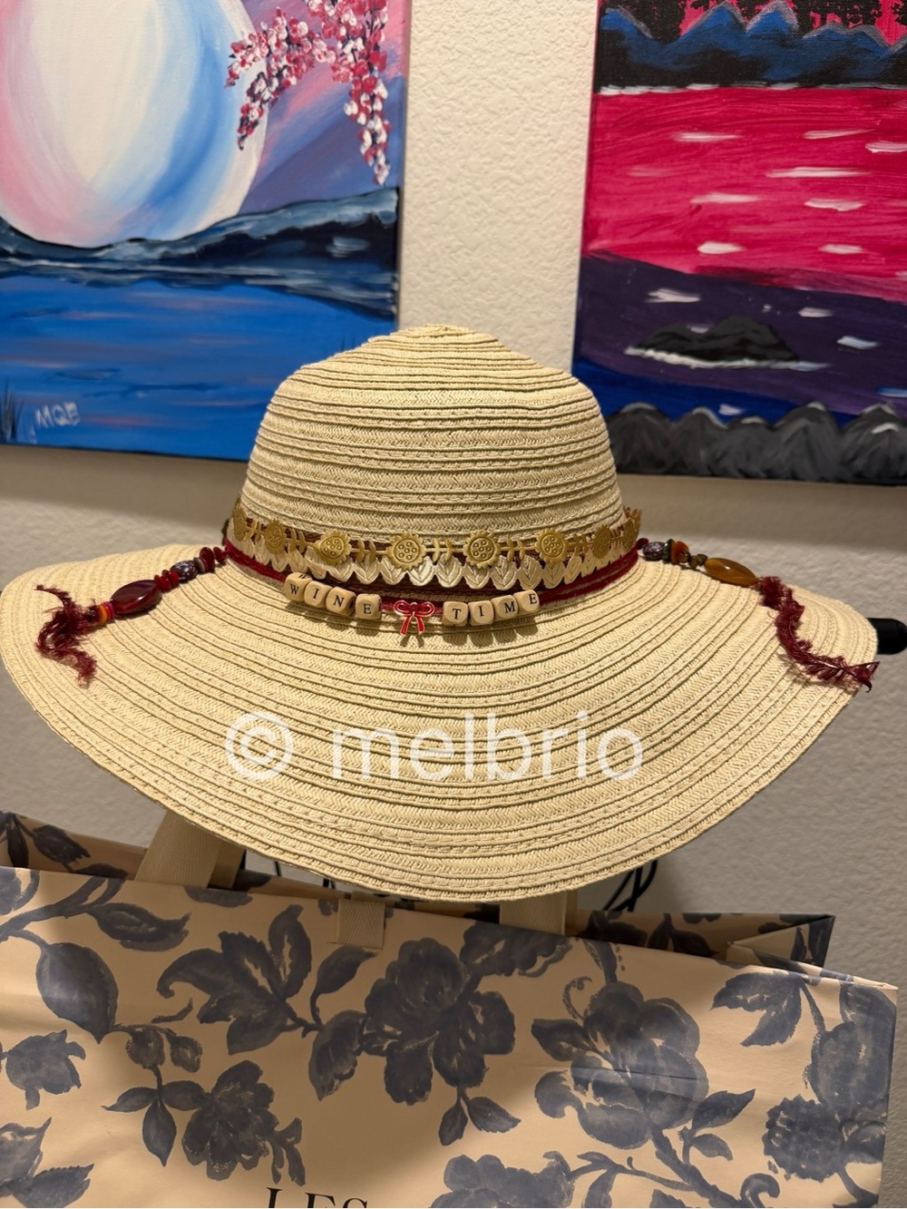 NWT Straw Sun Hat